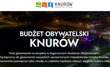 Zagłosuj na wybrany projekt w Budżecie Obywatelskim